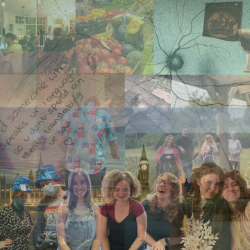 Collage of June images from Cherish Is the Word by Georgia Johnson